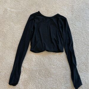 Beyond yoga open back long sleeve